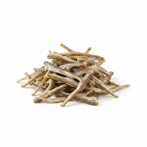 Air-Dried Smelt – White Background