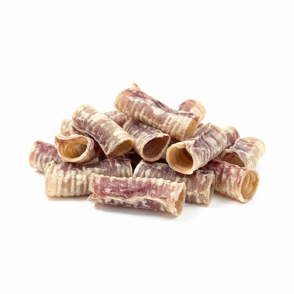 Beef Trachea – White Background